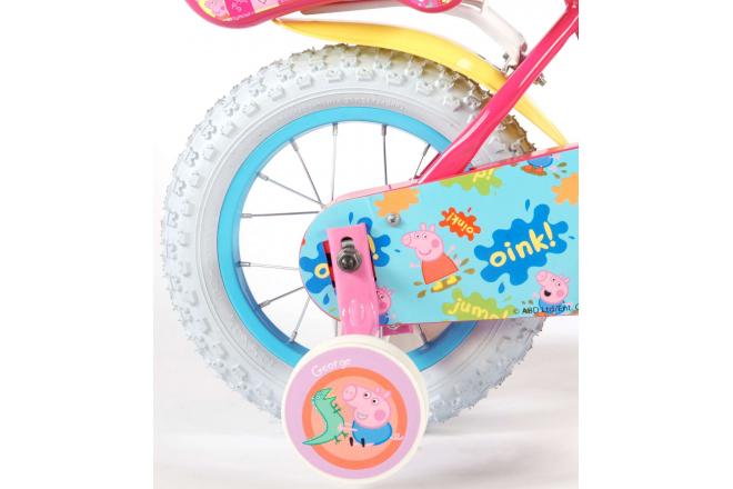 Peppa Pig Børnecykel - Piger - 12 tommer - Pink