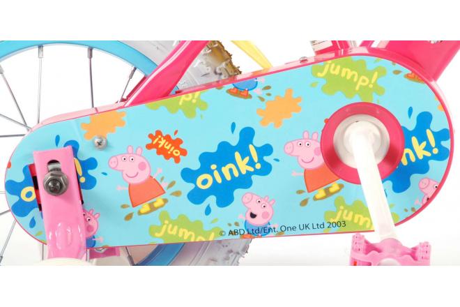 Peppa Pig Børnecykel - Piger - 12 tommer - Pink