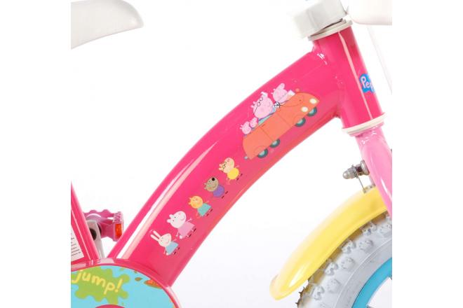 Peppa Pig Børnecykel - Piger - 12 tommer - Pink