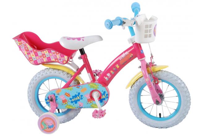 Peppa Pig Børnecykel - Piger - 12 tommer - Pink