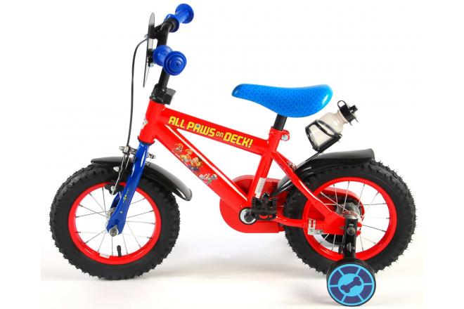 Paw Patrol Børnecykel - Drenge - 12 tommer - Rød / blå