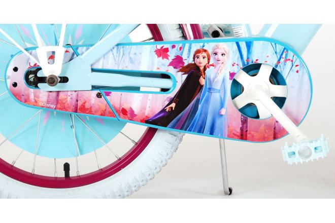 Disney Frozen 2 Børnecykel - Piger - 18 tommer - Blå / lilla - 95% samlet