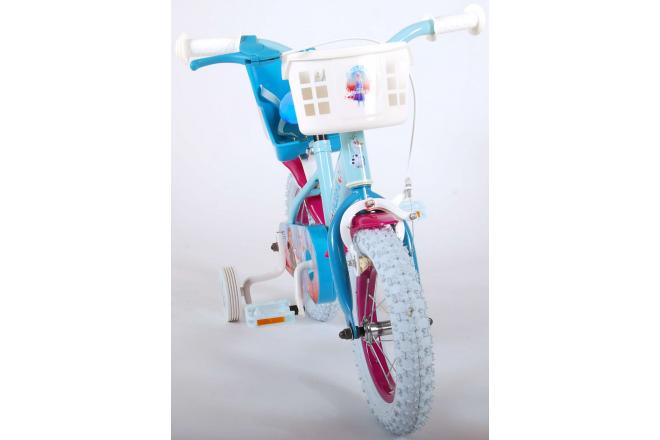 Disney Frozen 2 Børnecykel - Piger - 12 tommer - Blå / lilla