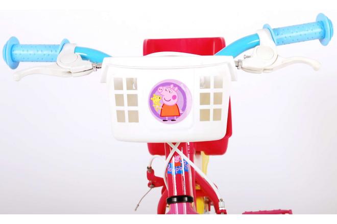 Peppa Pig Børnecykel - Piger - 12 tommer - Pink - 2 håndbremser