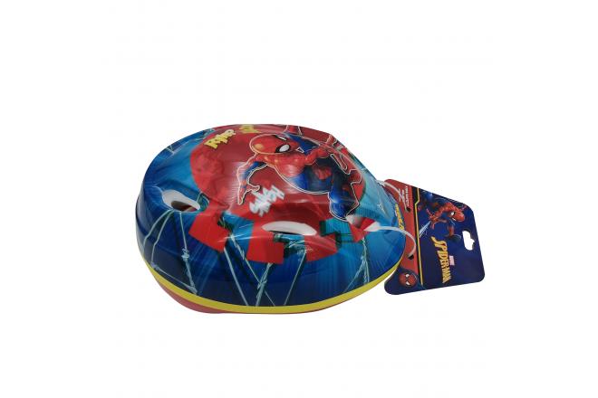 Marvel Spiderman Cykelhjelm - Blå rød - 51 - 55 cm