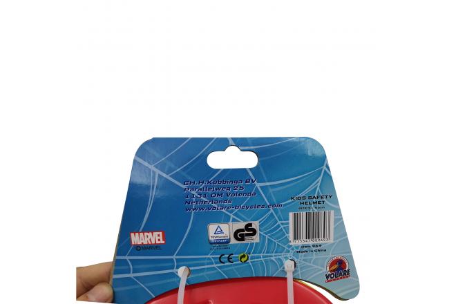 Marvel Spiderman Cykelhjelm - Blå rød - 51 - 55 cm