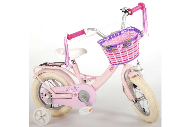 Volare Ashley Børnecykel - Piger - 12 tommer - Pink - 95% samlet