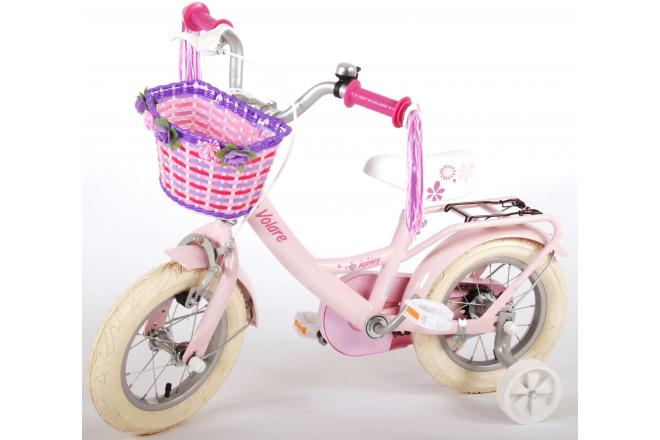 Volare Ashley Børnecykel - Piger - 12 tommer - Pink - 95% samlet