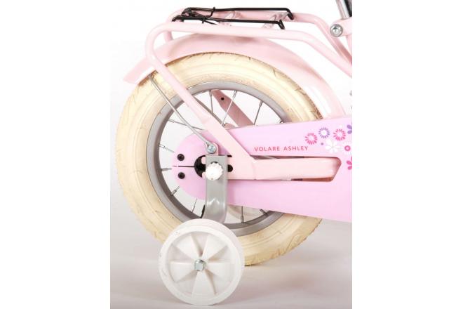 Volare Ashley Børnecykel - Piger - 12 tommer - Pink - 95% samlet