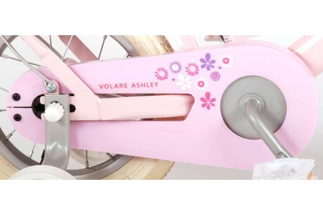 Volare Ashley Børnecykel - Piger - 12 tommer - Pink - 95% samlet