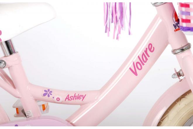 Volare Ashley Børnecykel - Piger - 12 tommer - Pink - 95% samlet