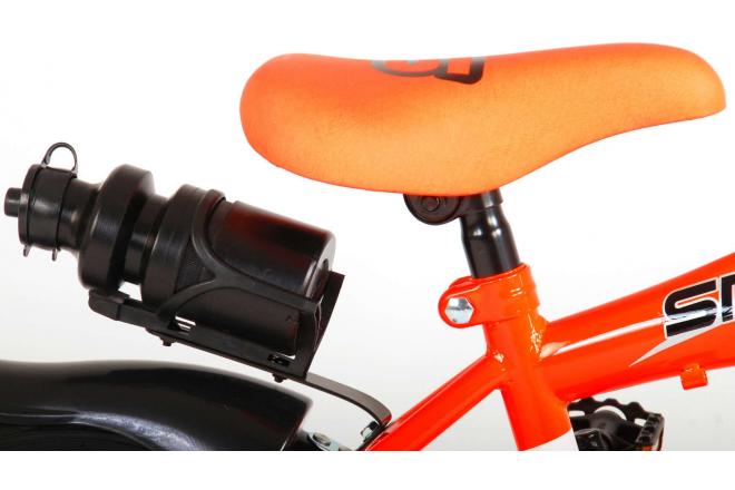 Volare Sportivo Børnecykel - Drenge - 14 tommer - Neon Orange Sort - 95% samlet