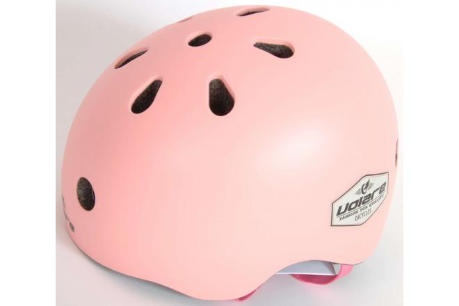 Volare Cykelhjelm - Børn - lyserød - 45-51 cm