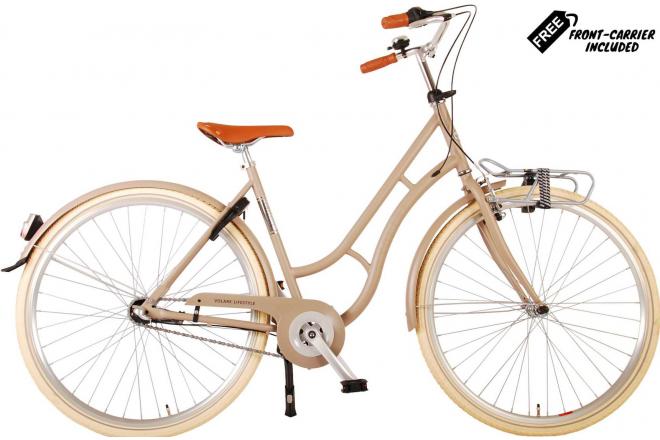 Volare Lifestyle damecykel - Kvinder - 48 centimeter - Sand - Shimano Nexus 3 gear