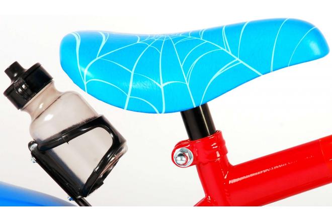 Spider-Man børnecykel - Drenge - 16 tommer - Blå Rød