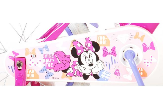 Disney Minnie Cutest Ever Børnecykel - Piger - 16 tommer - Pink [CLONE]