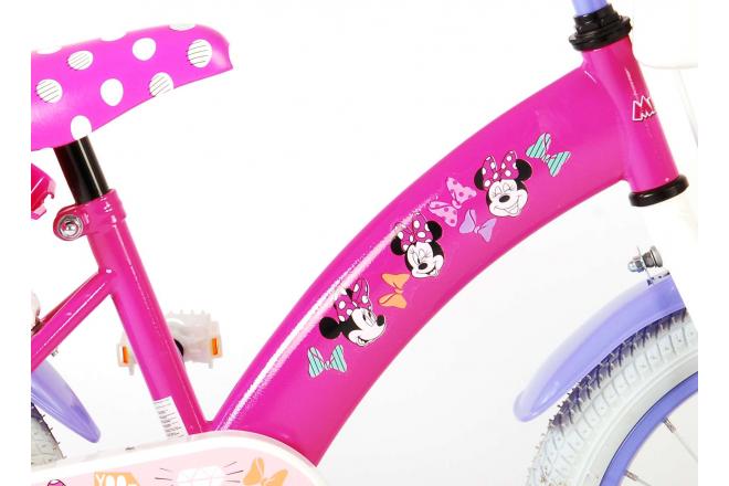 Disney Minnie Cutest Ever Børnecykel - Piger - 16 tommer - Pink [CLONE]