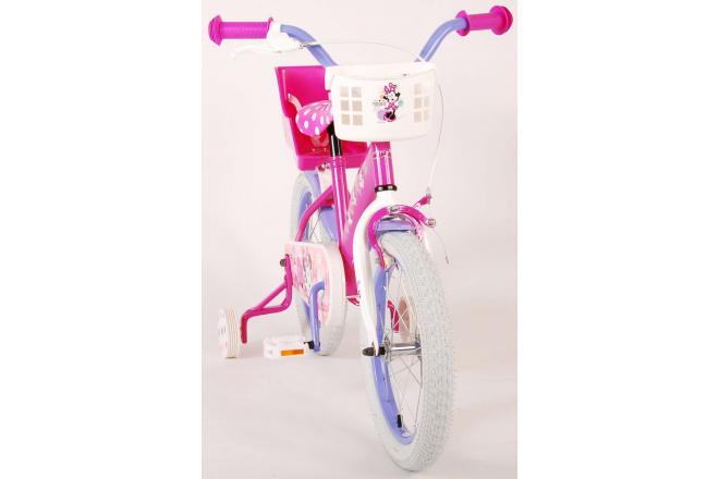Disney Minnie Cutest Ever Børnecykel - Piger - 16 tommer - Pink [CLONE]