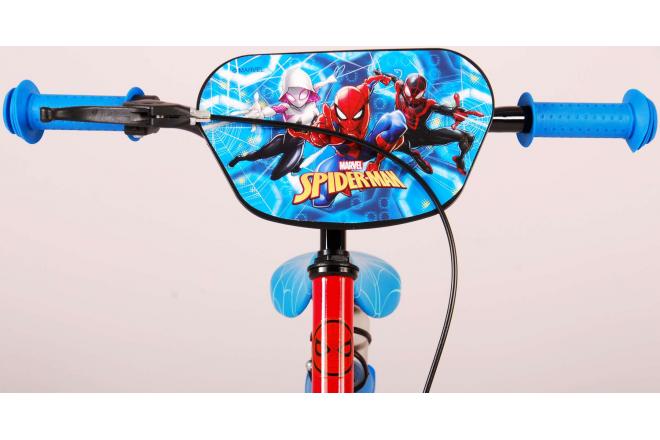 Spider-Man børnecykel - Drenge - 16 tommer - Blå Rød
