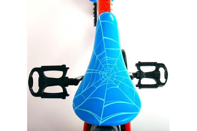 Spider-Man børnecykel - Drenge - 16 tommer - Blå Rød