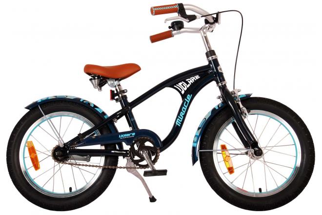 Volare Miracle Cruiser Børnecykel - Drenge - 16 tommer - Mat Blå - Prime Collection