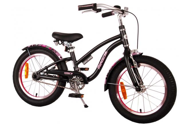 Volare Miracle Cruiser Børnecykel - Piger - 16 tommer - Matt Black - Prime Collection