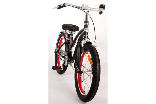 Volare Miracle Cruiser Børnecykel - Piger - 18 tommer - Matt Black - Prime Collection