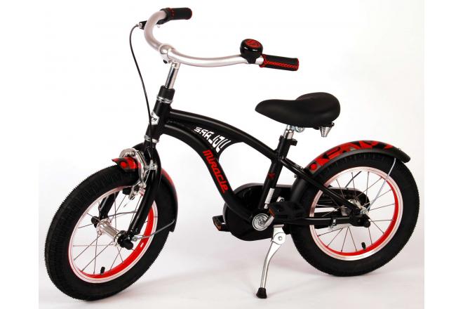 Volare Miracle Cruiser Børnecykel - Drenge - 14 tommer - Matt Black - Prime Collection