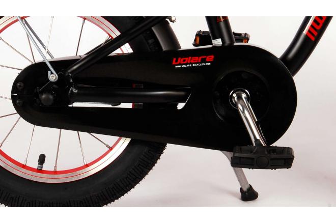 Volare Miracle Cruiser Børnecykel - Drenge - 14 tommer - Matt Black - Prime Collection