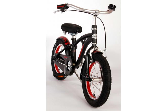 Volare Miracle Cruiser Børnecykel - Drenge - 14 tommer - Matt Black - Prime Collection