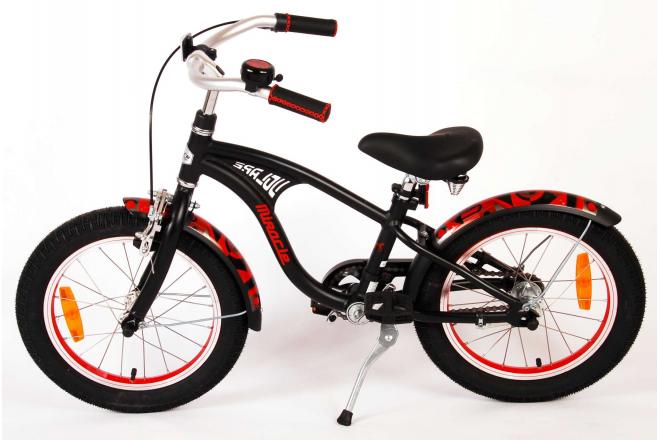 Volare Miracle Cruiser Børnecykel - Drenge - 16 tommer - Matt Black - Prime Collection