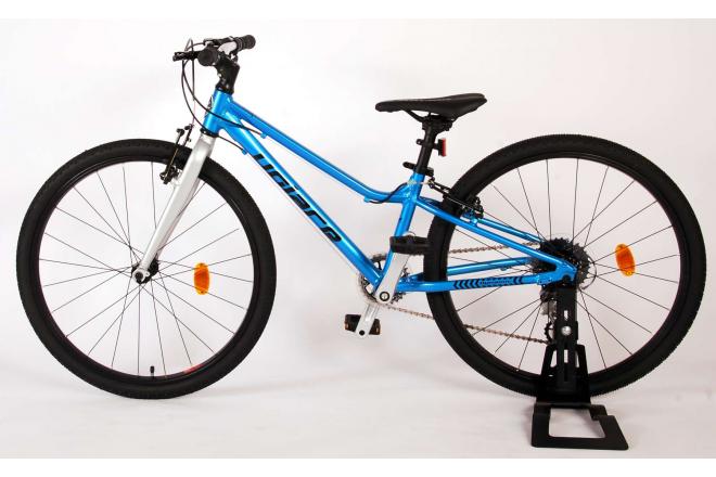 Volare Dynamic børnecykel - Drenge - 24 tommer - Blå - 2 håndbremser - 8 gear - Prime Collection