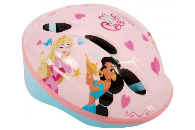 Disney Princess Cykelhjelm - hvid lyserød - 52-56 cm