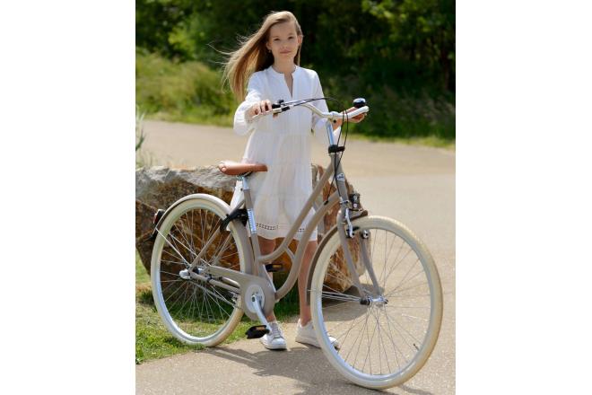 Volare Lifestyle damecykel - Kvinder - 48 centimeter - Sand - Shimano Nexus 3 gear