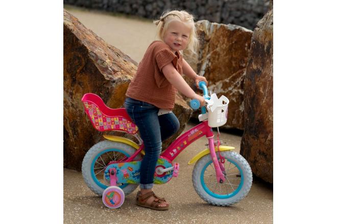 Peppa Pig Børnecykel - Piger - 12 tommer - Pink