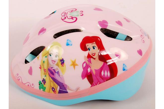 Disney Princess Cykelhjelm - hvid lyserød - 52-56 cm