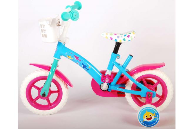 Ocean Børne cykel - Unisex - 10 tommer - lyserød blå - Fast Gear