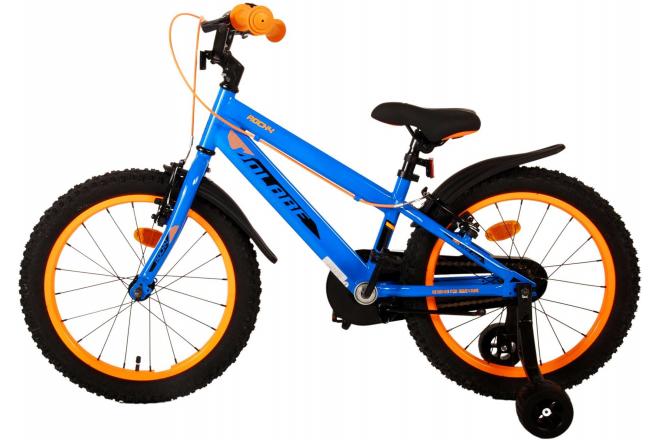 Volare Rocky børnecykel - drenge - 18 tommer - Blå - To håndbremser