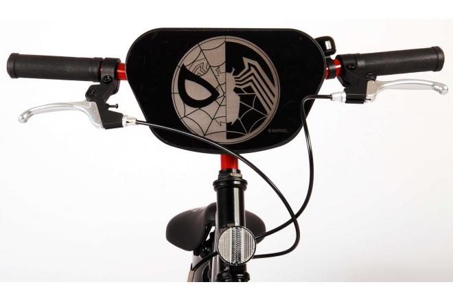 Spider-Man - Børnecykel - Drenge - 20 tommer - Mat sort - 2 Håndbremser