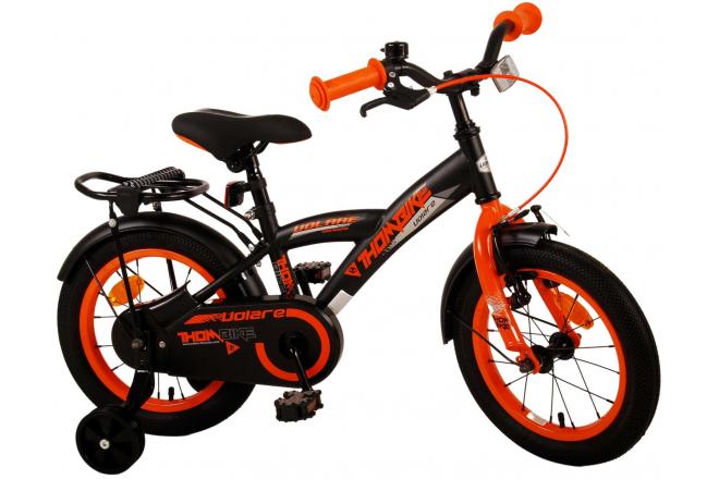 Volare Thombike børnecykel - drenge - 14 tommer - Sort Orange