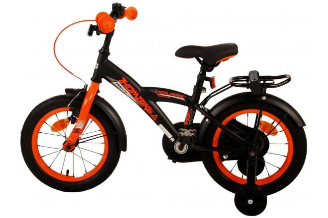 Volare Thombike børnecykel - drenge - 14 tommer - Sort Orange