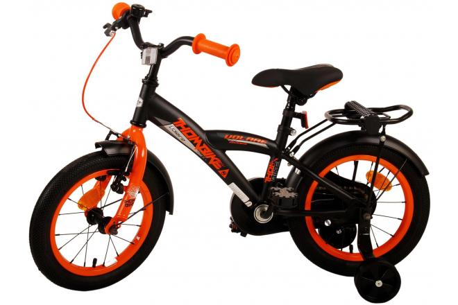 Volare Thombike børnecykel - drenge - 14 tommer - Sort Orange