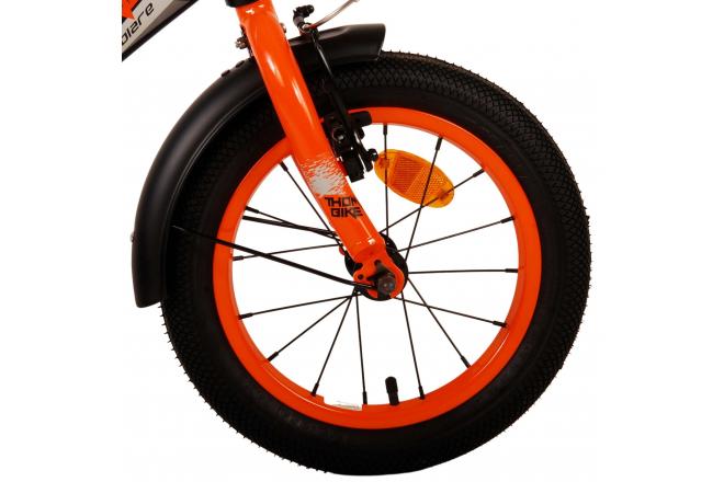 Volare Thombike børnecykel - drenge - 14 tommer - Sort Orange