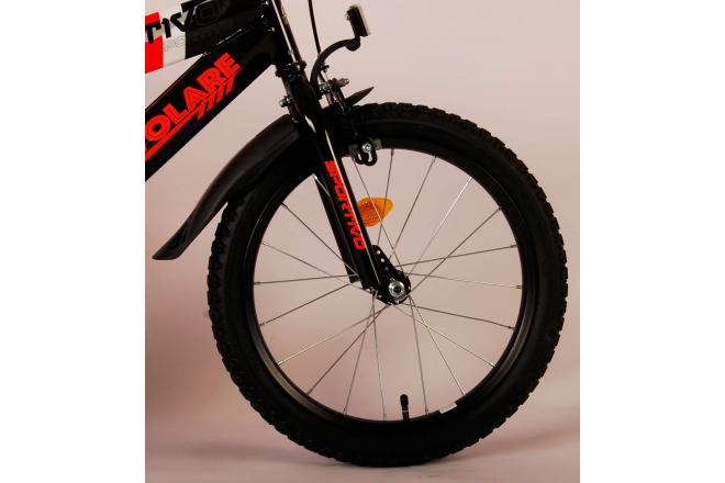 Volare Sportivo Børnecykel - Drenge - 18 tommer - Neon Orange Sort