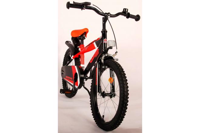 Volare Sportivo Børnecykel - Drenge - 18 tommer - Neon Orange Sort