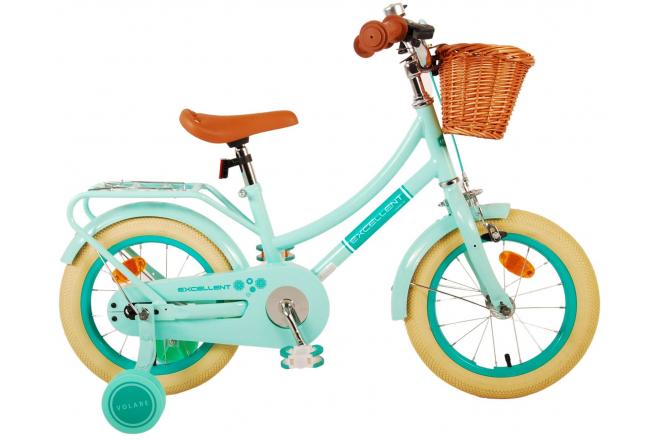 Volare Excellent Kinderfiets - Meisjes - 14 inch - Groen