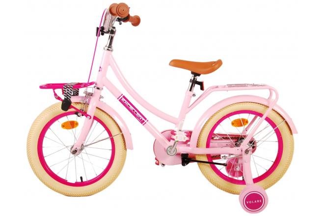 Volare Excellent børnecykel - Piger - 16 tommer - Pink - 95% samlet