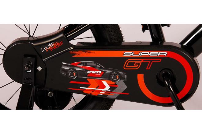 Volare Super GT Børnecykel - drenge - 16 tommer - Rød - To håndbremser