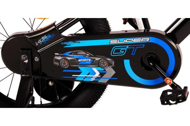 Volare Super GT Børnecykel - drenge - 16 tommer - Blå - To håndbremser