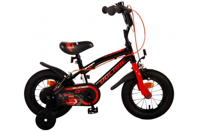Volare Super GT børnecykel - drenge - 12 tommer - Rød - To håndbremser